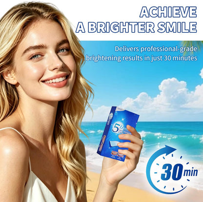 Teeth Whitening Stripes Whitening Kit Whitener Strap Kits for Tooth Oral Care No Sensitivity for Teeth Care 14 Pack 28 Strips (28P)